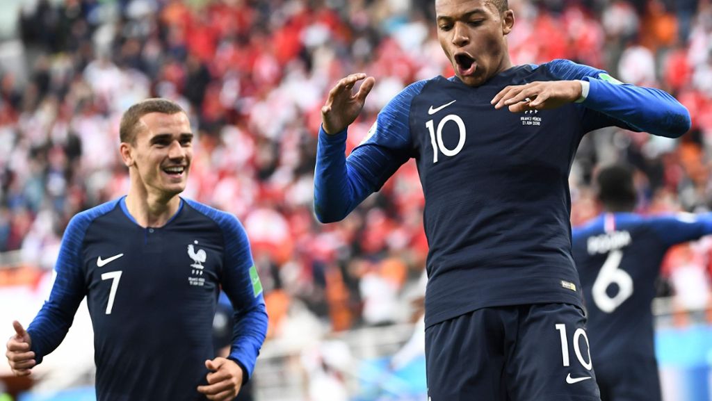 WM 2018 in Russland: Kylian Mbappé schießt Frankreich ins Achtelfinale