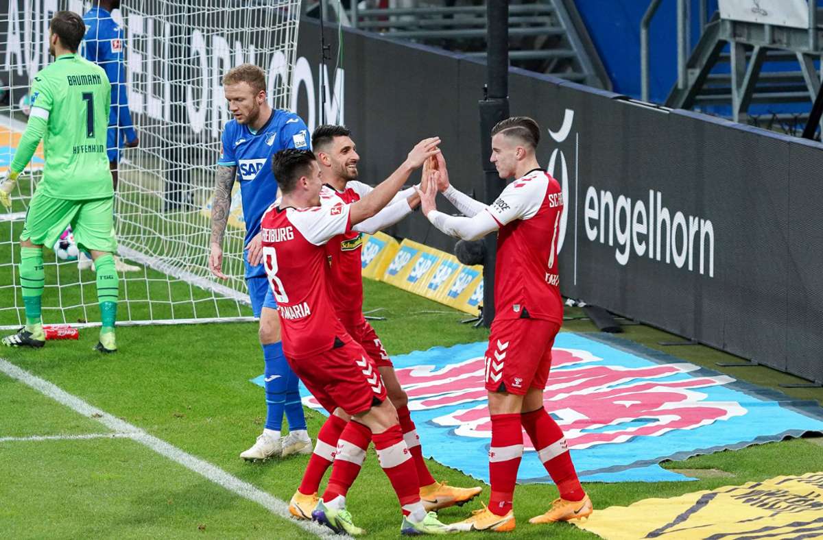 8. Platz: SC Freiburg; Chancenverwertung 9,1 Prozent; Tore 23; Torschüsse 252.