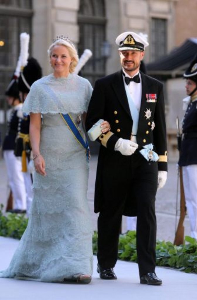 Kronprinzessin Mette-Marit und Kronprinz Haakon von Norwegen.