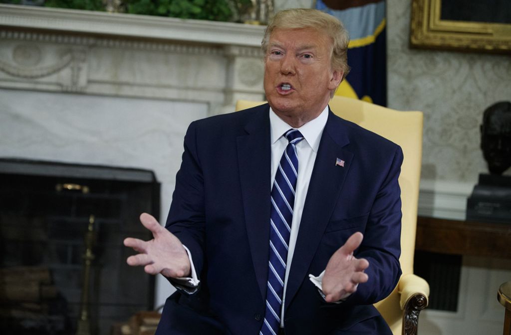 US-Präsident Donald Trump hat einen Angriff auf Iran in letzter Minute abgesagt. Foto: AP