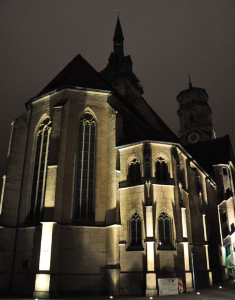 Die Stiftskirche in Stuttgart
