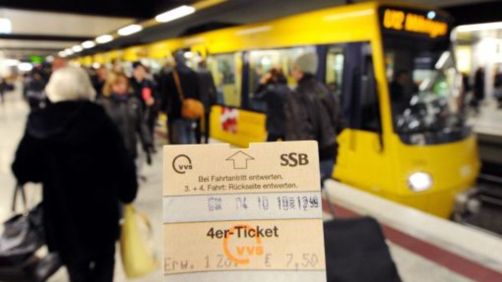 Stadtgebiet Stuttgart: 235 Tage Gefängnis für Schwarzfahrer