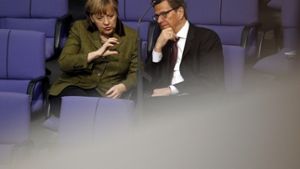 Merkel hält Ansprache für Guido Westerwelle