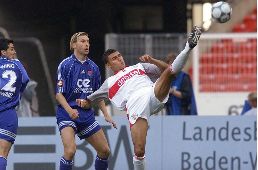 Ahmed Salah Hosny war insgesamt sechs Jahre beim VfB. In der Saison 2000/2001 kam er zu acht Einsätzen, meist als Joker und schoss zwei Tore.