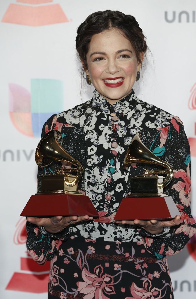 Die Pop-Sängerin Natalia Lafourcade wurde mit zwei Grammys ausgezeichnet.
