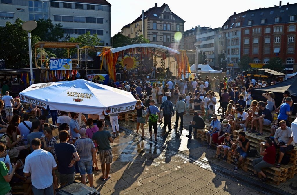 Das Marienplatzfest lockt jedes Jahr die Massen an. Foto: Archiv/ Sandra  Hintermayer