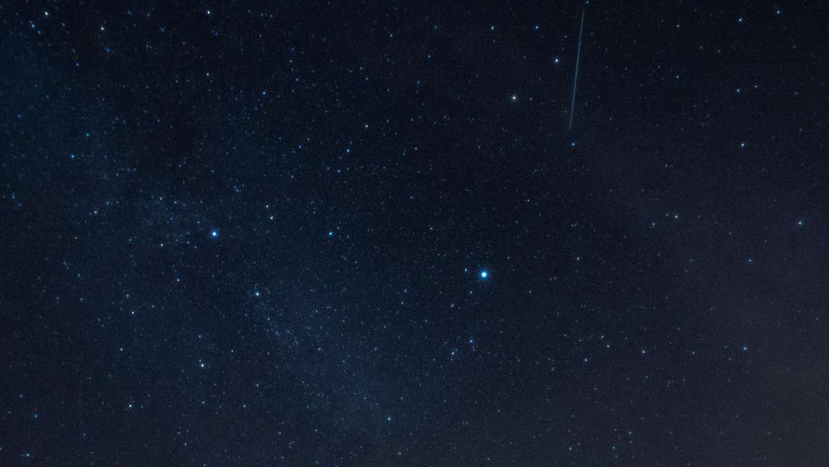 Aquariden-Meteore: Höhepunkt der Sternschnuppen am Himmel erwartet