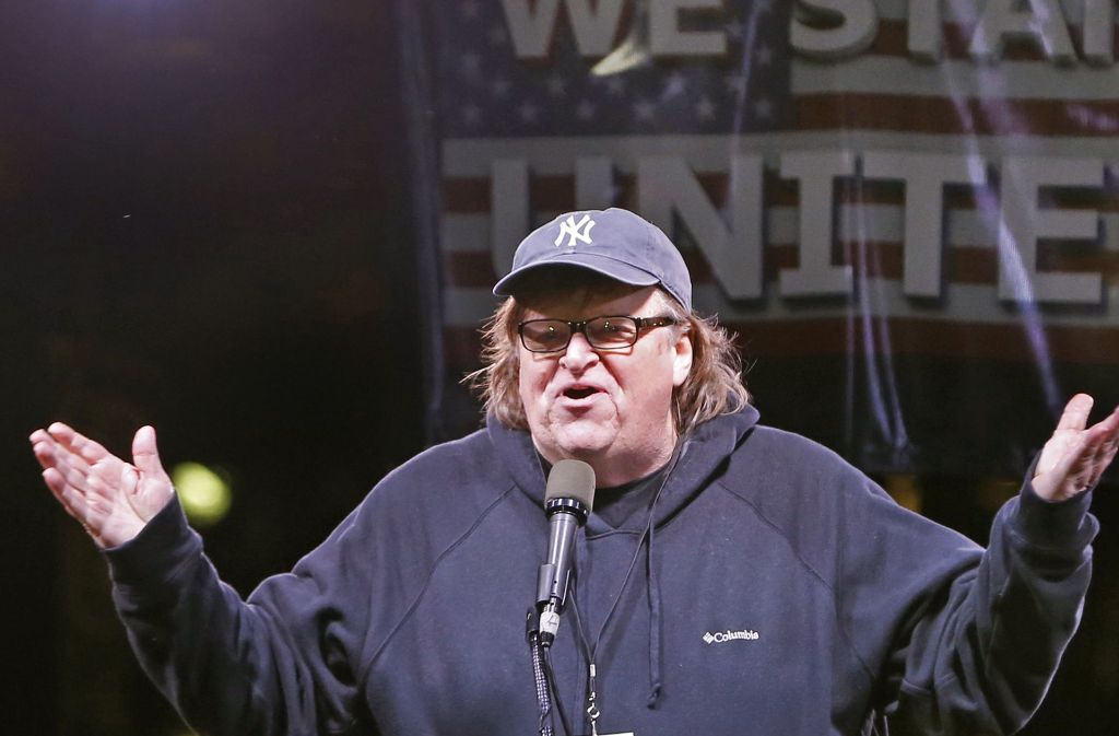 Der Filemmacher Michael Moore ist einer der schärfsten Kritiker von Donald Trump. Für ihn dürfte das Fake-Cover ein gefundenes Fressen sein.