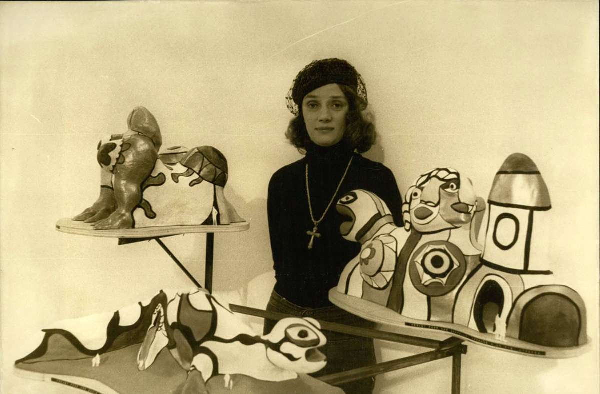 Niki de Saint Phalle im Jahr 1974