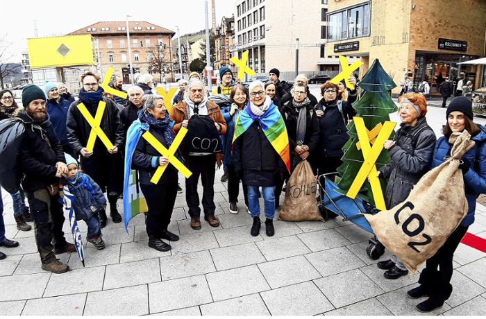 Esslingen zeigt Solidarität mit Lützerath