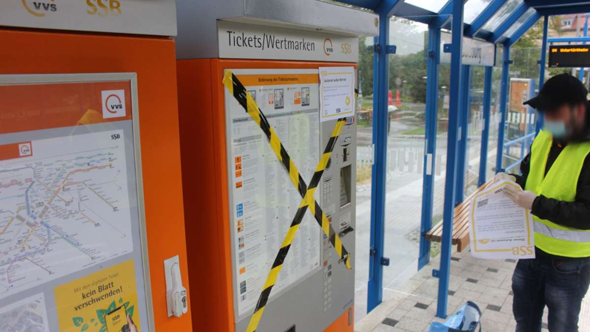 Stuttgarter Straßenbahnen: Aktivisten manipulieren Ticket-Automaten