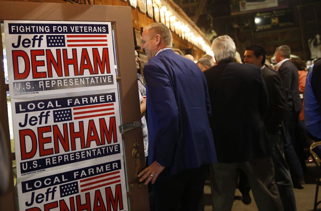 Für die Republikaner, wie Jeff Denham aus Kalifornien, konnten vor allem ihre Senatssitze verteidigen.