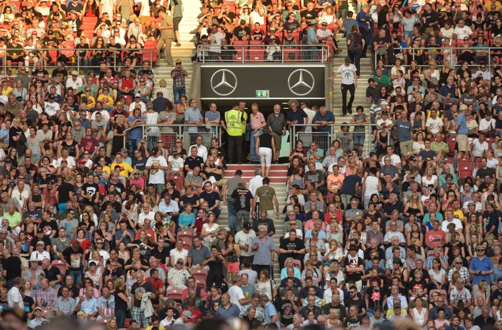 Weitere Impressionen vom Rolling-Stones-Konzert in Stuttgart
