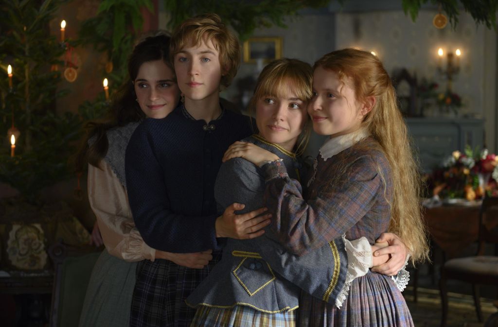 Die vier March-Schwestern: Emma Watson, Saoirse Ronan, Florence Pugh und Eliza Scanlen (von links)