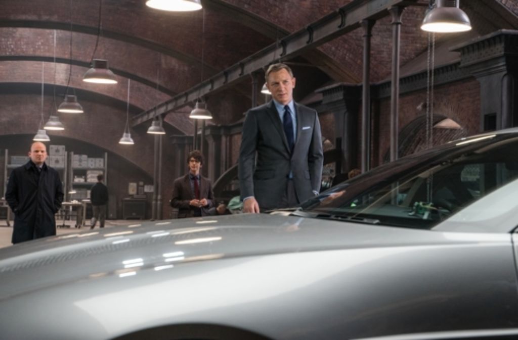 Was wäre James Bond ohne sein technisches Spielzeug? In „Spectre“ kommt unter anderem ein Aston Martin DB10 zum Einsatz.
