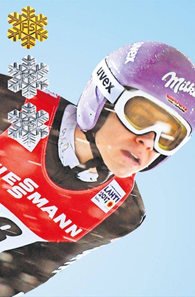 Drei Medaillen: Skispringer Andreas Wellinger