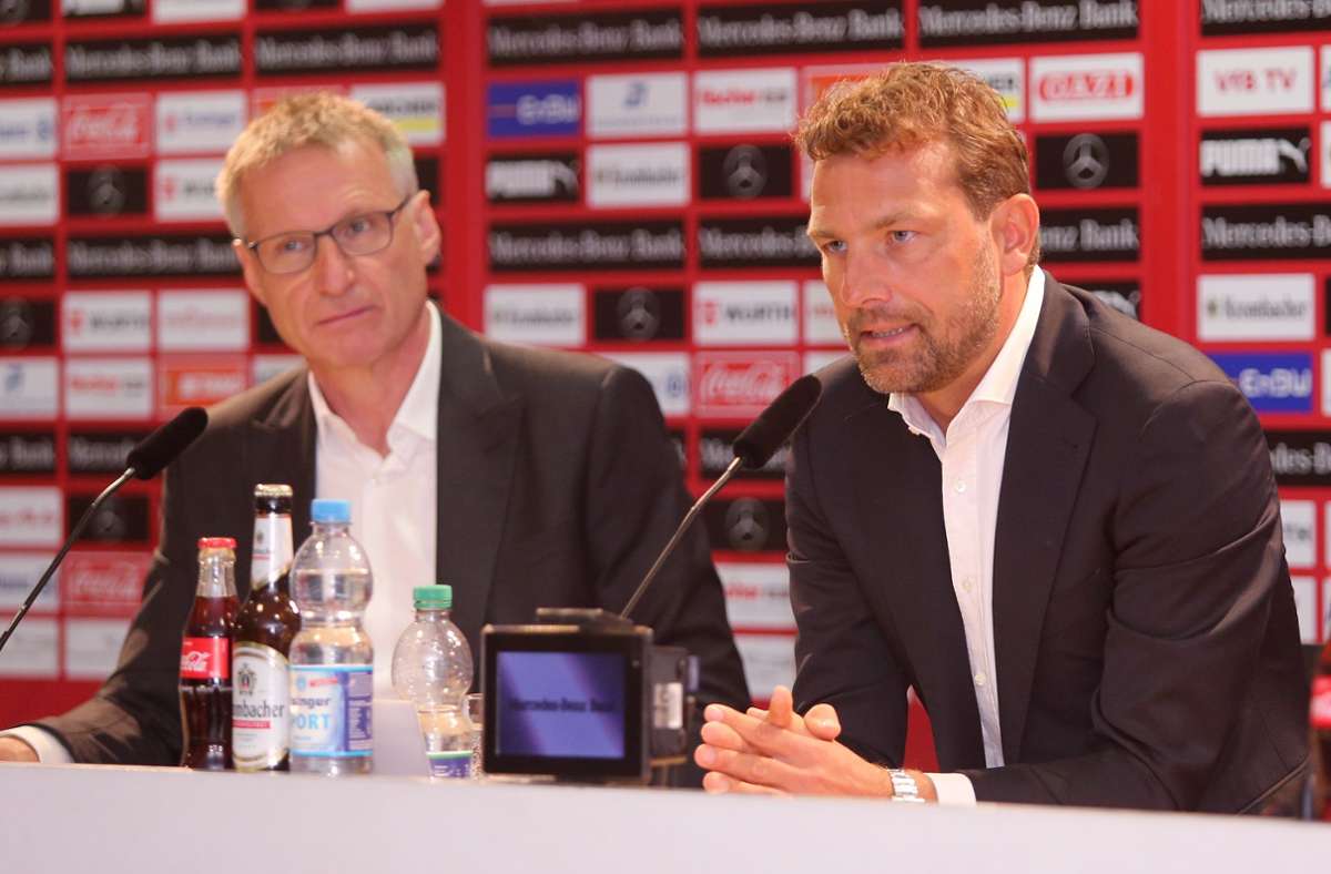Michael Reschke lotste Markus Weinzierl im Oktober 2018 an den Neckar – zuvor hatte sich der VfB von Tayfun Korkut getrennt.