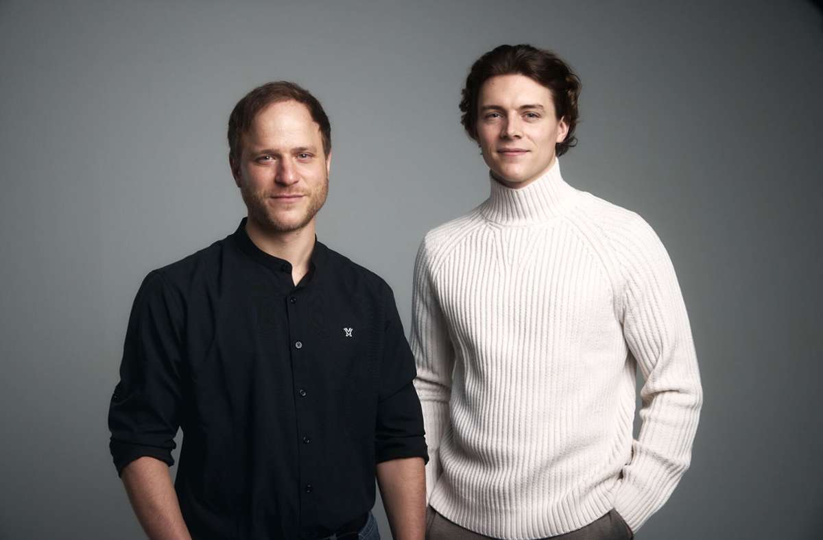 Regisseur Adrian Goiginger (links) und Schauspieler Gerrit Klein führen gemeinsam die Produktionsfirma Giganten Film.