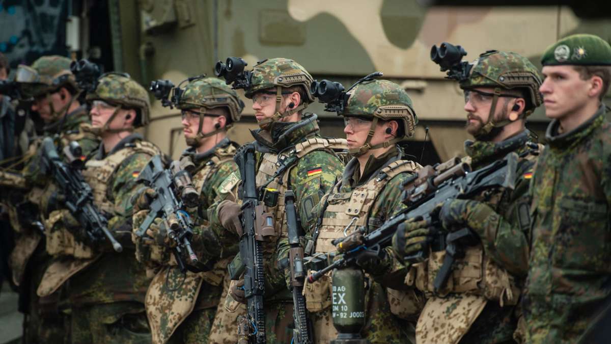Personalbestand: Zahl der Bundeswehrsoldaten auf 181.500 gesunken