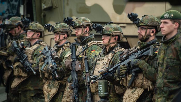Zahl der Bundeswehrsoldaten auf 181.500 gesunken