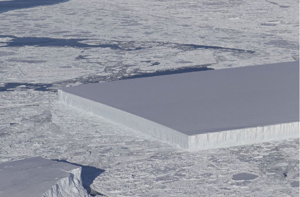 Glas Tischset & Untersetzer BW-Eisberg im Meer Arktis Natur #39488 