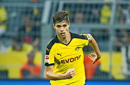 Jung, kraftvoll, dynamisch: Julian Weigl treibt Borussia Dortmund nach vorne. Foto: Getty