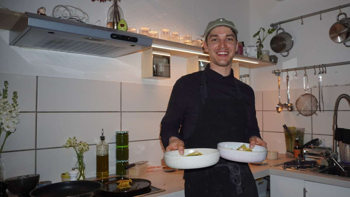 Blick in die Küche: Lukas von Einsshot: Hauptsache vegan