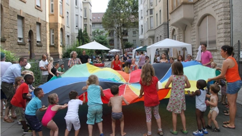 Ferien in Bad Cannstatt: Die Straße gehört den Kindern