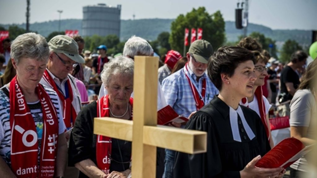 Kirchentag in Stuttgart: Der Respekt darf bleiben