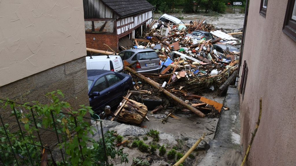 Unwetter in Baden-Württemberg: Erneut schwere Schäden im Südwesten