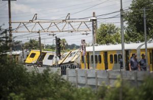 Mehr als 600 Verletzte bei Zugunglück in Südafrika