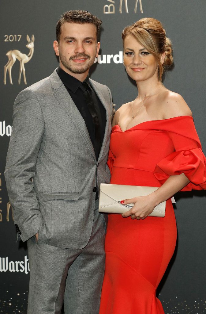 Schauspieler Edin Hasanovic und Izeta Avdic auf der Verleihung.