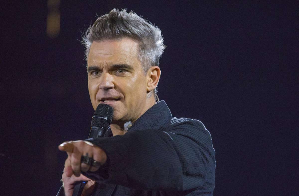 Robbie Williams im August 2022 in München
