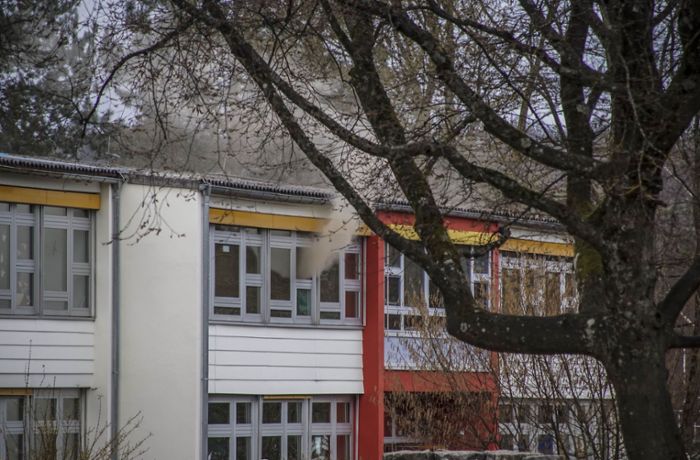 Brand in Hort der Sommerhofen-Grundschule