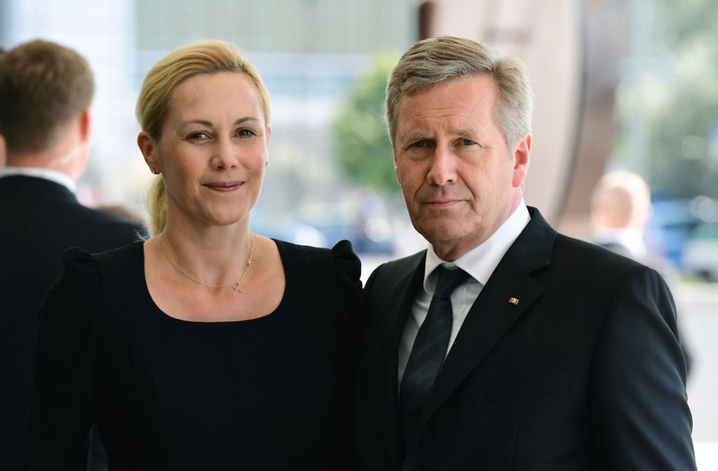 Ex-Bundespräsident Christian Wulff und Bettina Wulff