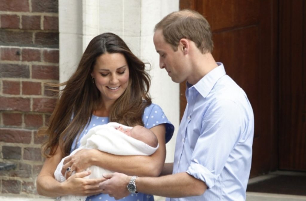 Das ist Baby George, das nächste Prinzenkind könnte aber Hamish heißen.