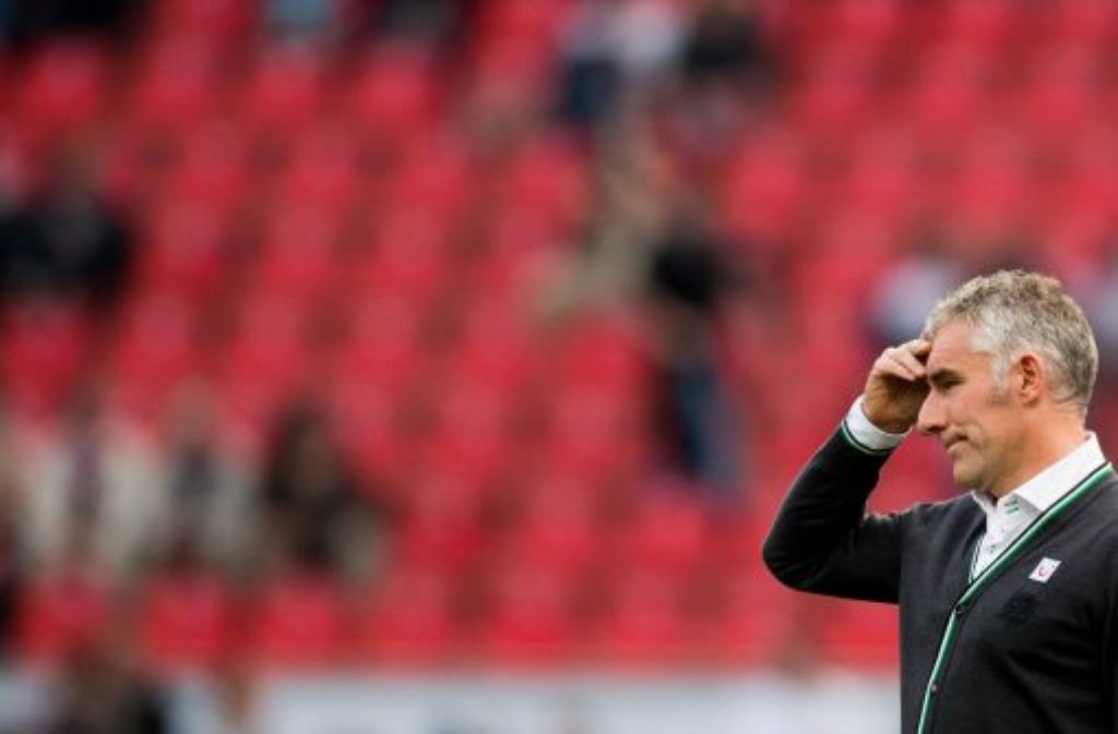 "Es reicht nicht, nur halbe Chancen zu herauszuspielen. Hannover 96-Trainer Mirko Slomka nach dem 0:2 bei Bayer Leverkusen.