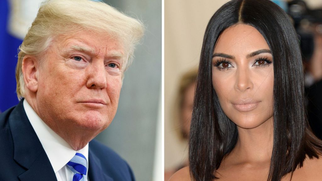 Donald Trump trifft Kim Kardashian: TV-Sternchen Kardashian im Weißen Haus