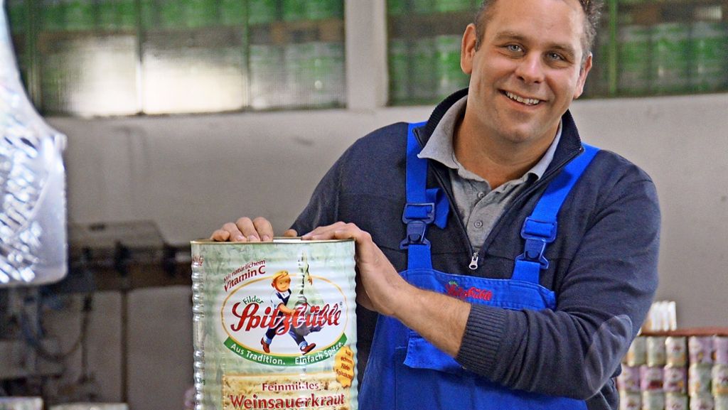 Markenprodukt aus Filderstadt: Filderkraut wird auch in Neuseeland gegessen