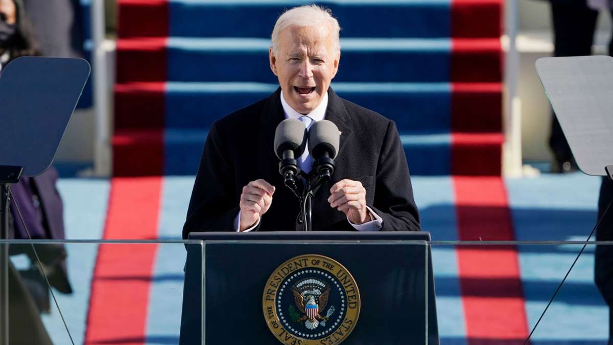 Biden wird als Präsident vereidigt: Antritt eines Hoffnungsträgers