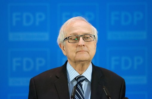 Rainer Brüderle, der FDP-Fraktionsvorsitzende, steht in der Kritik. Foto: dpa