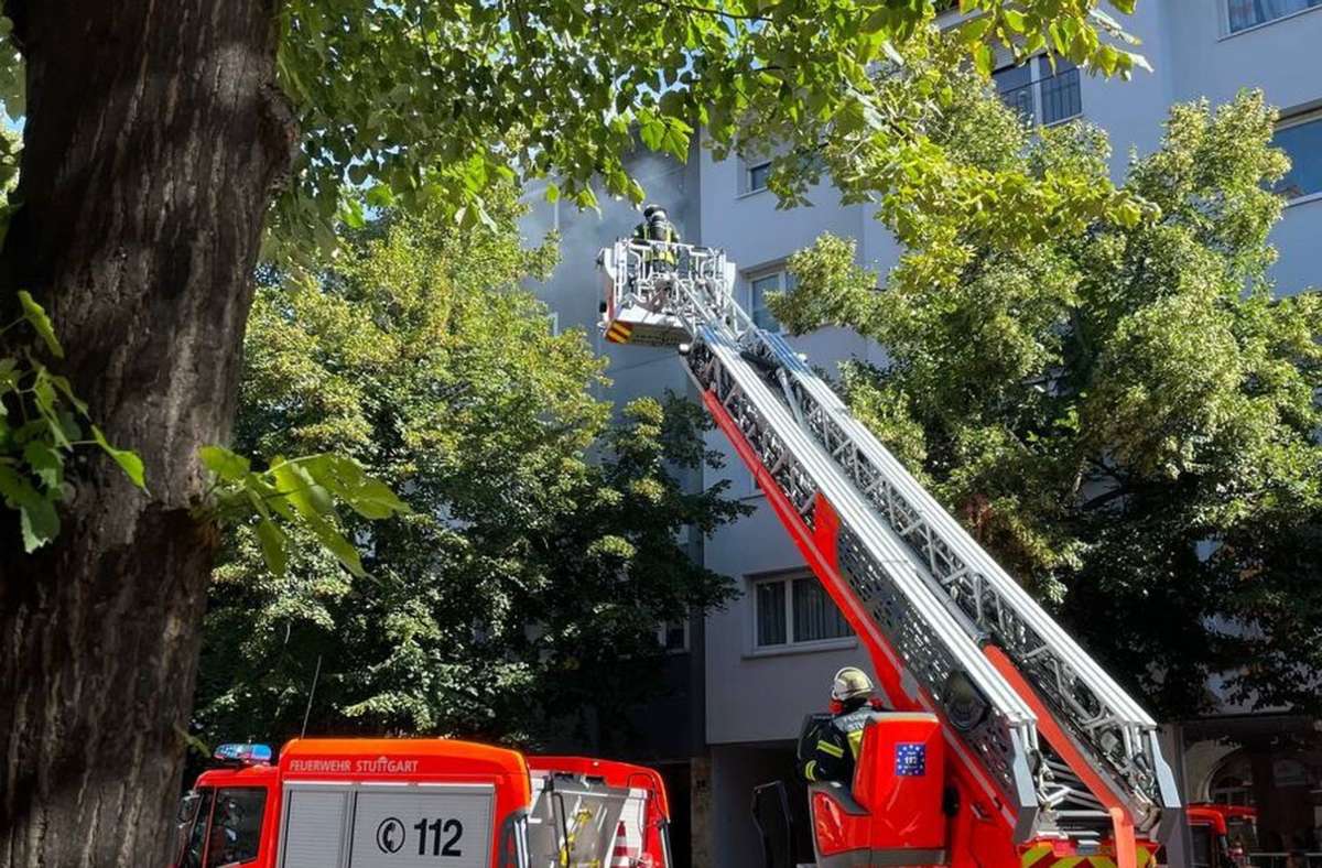Am Montag kommt es zu einem Brand in Stuttgart-West. Foto: Privat