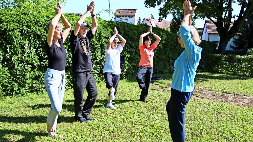 Gesund mit Sport in Fellbach: Liegend und stehend zur Ruhe kommen