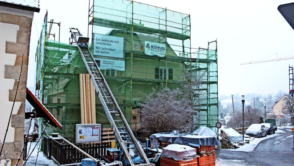 Stuttgart-Heumaden: Bauarbeiten am Pfarrhaus dauern länger