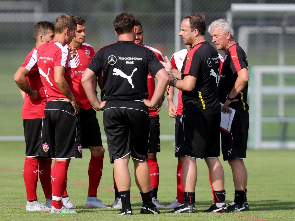 VfB Stuttgart Trainingslager St. Gallen Training 20.7