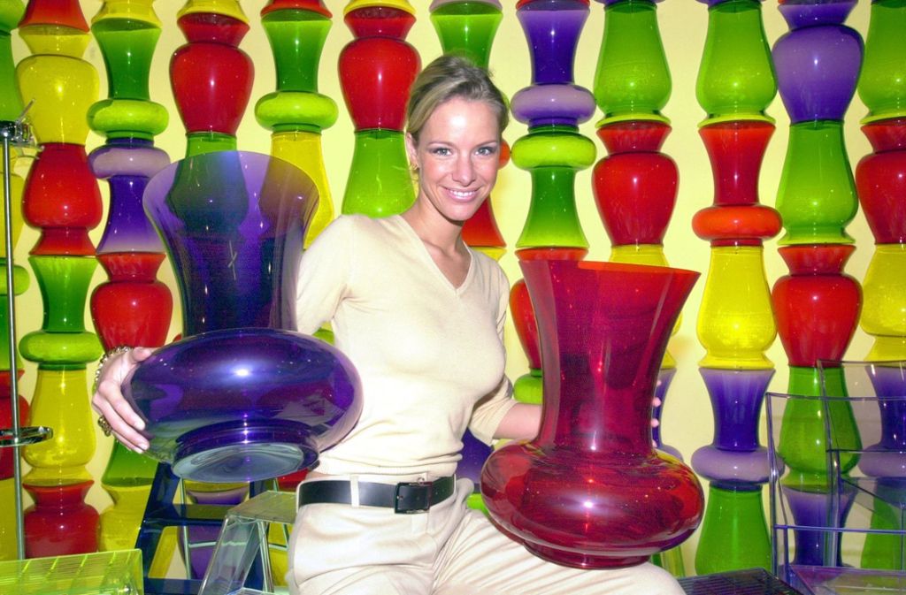 Von wegen Vasen Bei den farbigen Kunststoffobjekten „Boheme“ von Philippe Starck handelt es sich nicht etwa um Bodenvasen, sondern um moderne Sitzmöbel, die variabel genutzt werden können.