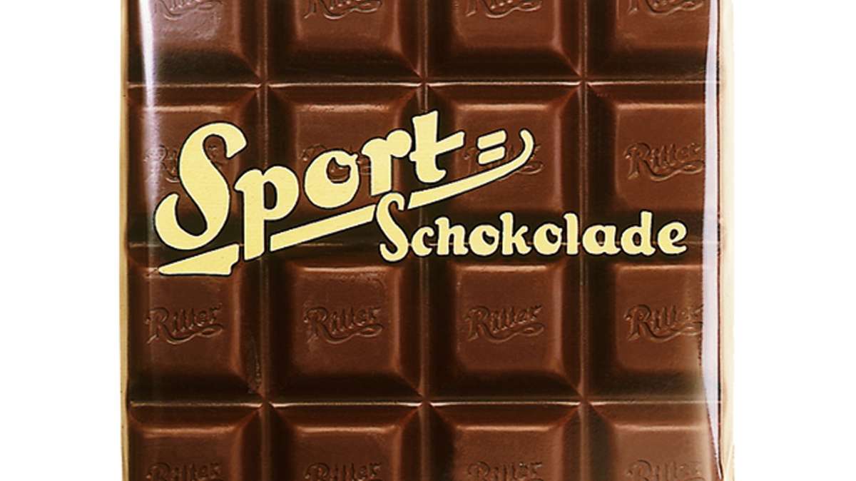 1932 erfand Clara Ritter die quadratische Sport-Schokolade, die in jede Jackentasche passen sollte.