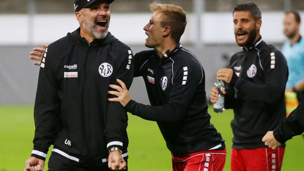 Trainerwechsel in Fußball-Regionalliga: „Bedrohung, Pöbeleien, Lügen“ – VfR Aalen trennt sich von  Uwe Wolf