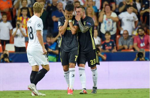 Cristiano Ronaldo konnte seine Tränen nicht zurückhalten. Foto: AFP