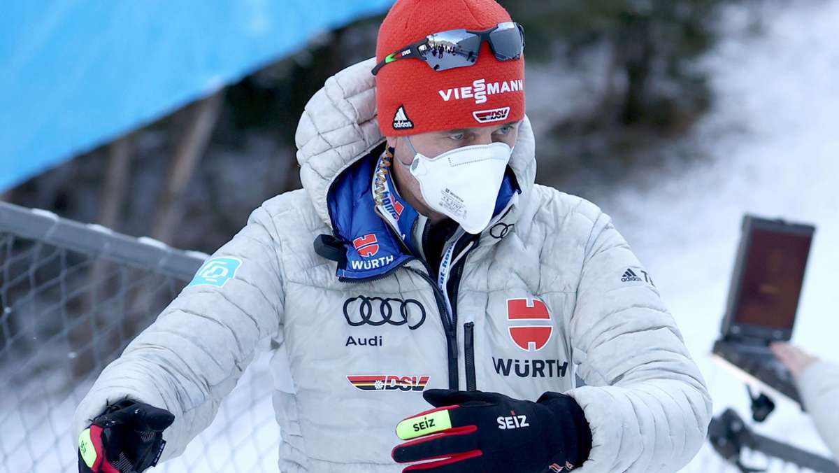 Deutschland Skispringen Skispringer TEAM SCHANZENREKORD Langarmshirt 